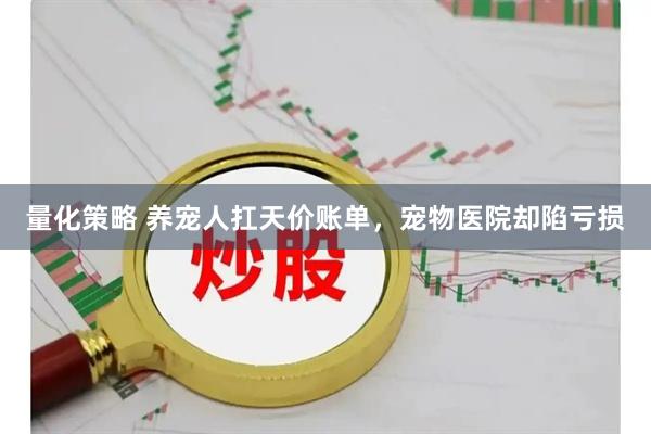 量化策略 养宠人扛天价账单，宠物医院却陷亏损